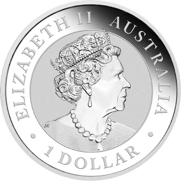 Australijskie Emu 1 uncja Srebra 2020