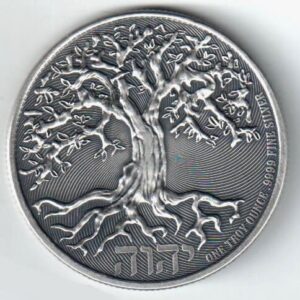 Drzewo Życia 1 uncja Srebra 2021 Antique