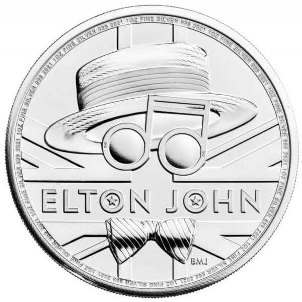ELTON JOHN - Legendy muzyki - 1 uncja Srebra 2021