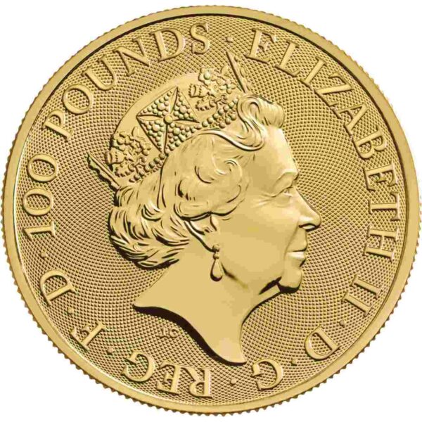 Złota moneta Bestie Królowej - Podsumowanie serii 1 uncja Złota 2021