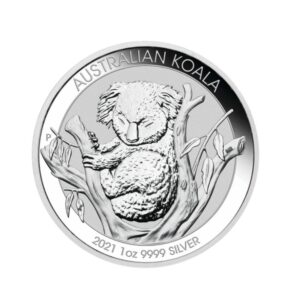 Australijski Koala 1 uncja Srebra 2021