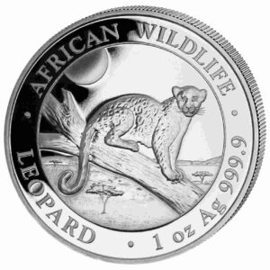 Leopard 1 uncja Srebra - African Wildlife 2021