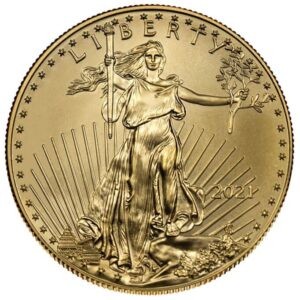 Złota moneta Amerykański Orzeł 1 uncja Złota Lata losowe