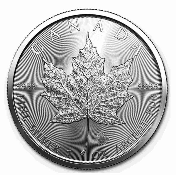 Kanadyjski Liść Klonowy 1 uncja Srebra 2022