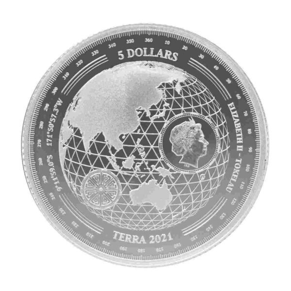 Tokelau Terra 1 uncja srebra 2021