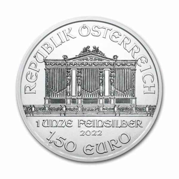 Wiedeński Filharmonik 1 uncja Srebra 2022 PAKIET 500 SZTUK
