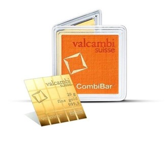 CombiBar Valcambi 20 x 1 g Złota