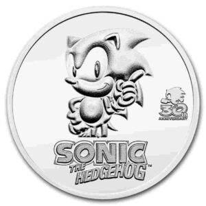 Sonic The Hedgehog Niue 1 uncja srebra 2021