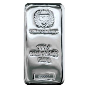 Sztabka Srebra 500 g Germania Mint