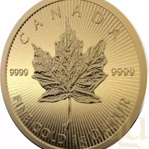 Kanadyjski Liść Klonowy 1 g złota