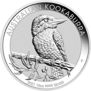 Kookaburra 10 uncji Srebra 2021