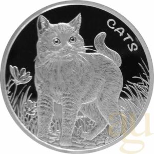 Srebrna Moneta Cats Fiji 1 uncja srebra 2021