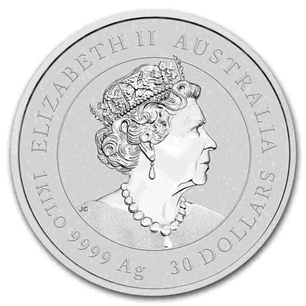 Srebrna moneta Lunar III Rok Tygrysa 2022 1 kg srebra