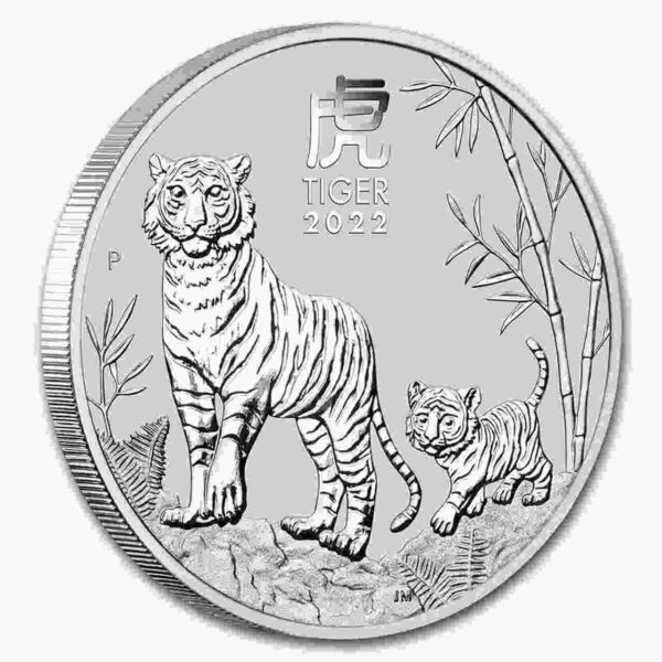 Srebrna moneta Lunar III Rok Tygrysa 2022 1 kg srebra WYSYŁKA 24h !