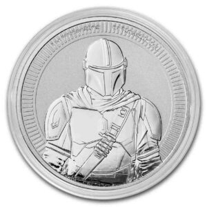 Star Wars The Mandalorian 1 uncja srebra 2021