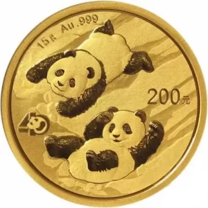 Chińska Panda 15 g Złota 2022