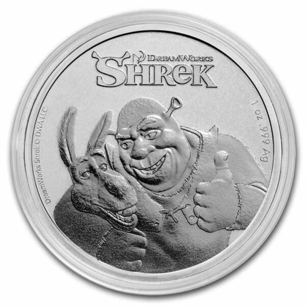 Shrek Niue 1 uncja srebra 2021
