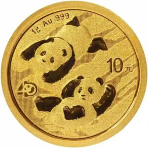 Chińska Panda 1 g Złota 2022