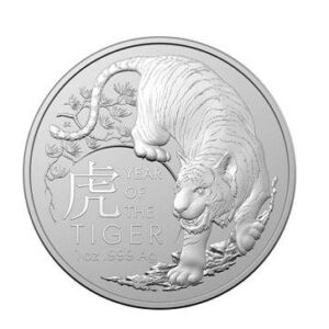 Rok Tygrysa RAM 1 uncja Srebra 2022