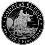 Goddess Europa Tokelau 1 uncja srebra 2022