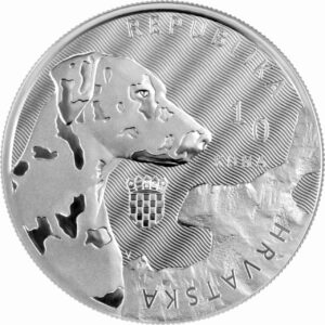 Dalmatian Dog 1 uncja srebra 2021 