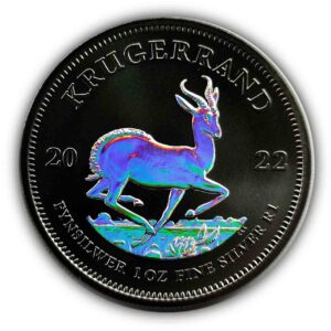 Krugerrand 1 uncja Srebra 2021 Ruten z Hologramem