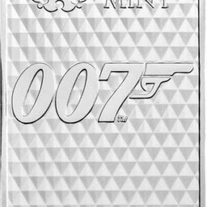 James Bond 007 - Diamonds Are Forever Sztabka 31,1 gram Srebra