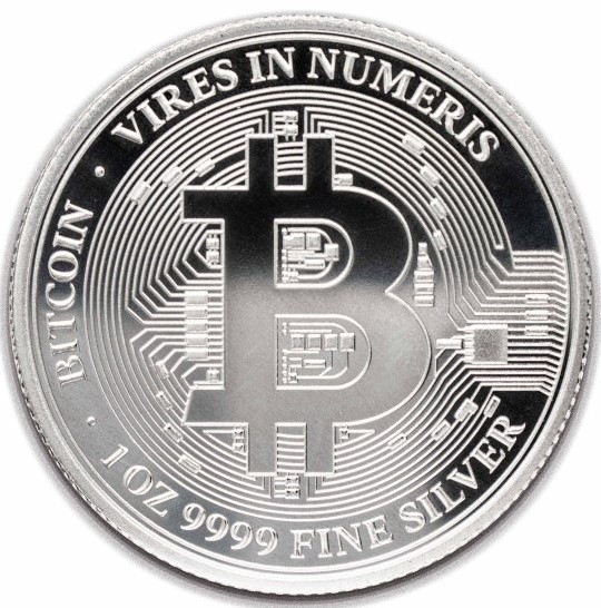 Bitcoin Niue 1 uncja srebra 2022