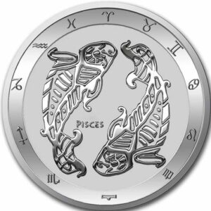 Ryby Zodiac Series 1 uncja srebra 2022