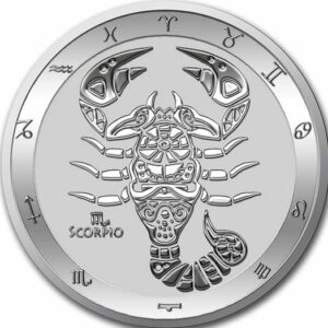 Skorpion Zodiac Series 1 uncja srebra 2022