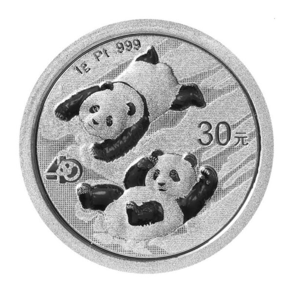 Chińska Panda 1 g Platyny 2022