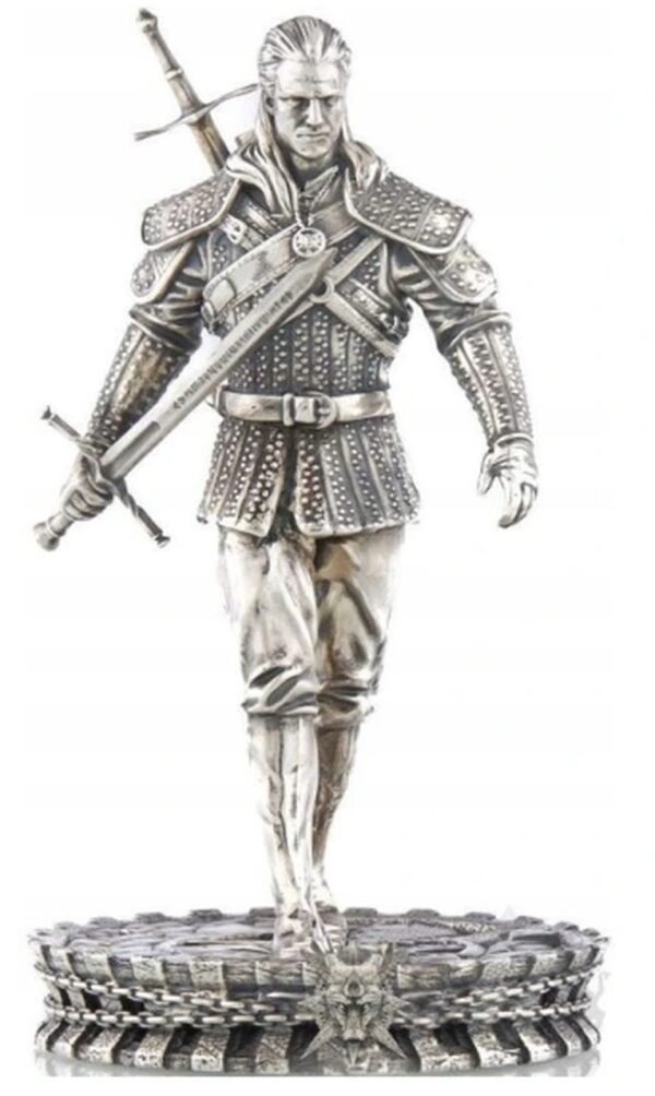 Figurka Geralt Wiedźmin 5 uncji srebra 2021