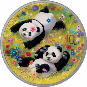 Four Season - Spring Chińska Panda 30 g Srebra 2022