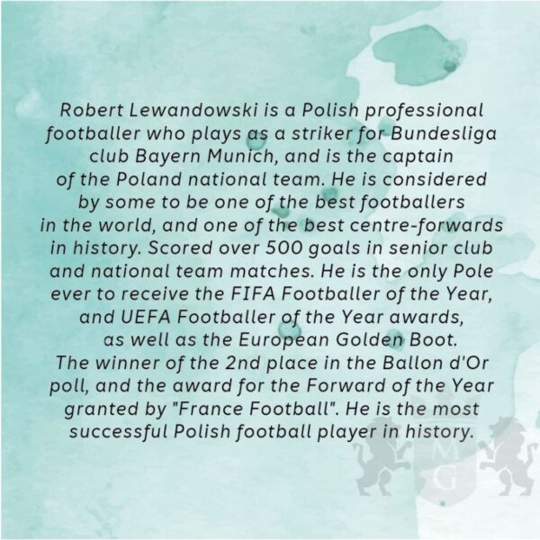 Talent - Robert Lewandowski - Droga do Marzeń 2 uncje Srebra 2022 High Relief