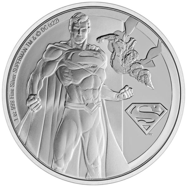 Superman 1 uncja srebra 2022 PROOF