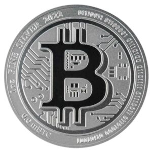 Bitcoin 1 uncja srebra 2022
