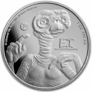 E.T. 40 rocznica 1 uncja srebra 2022
