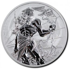 Zeus Bogowie Olimpu 1 uncja srebra 2020