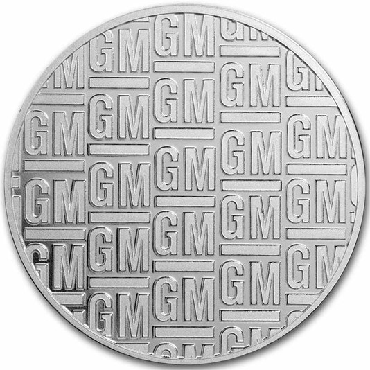 General Motors Logo 1 uncja srebra 2022