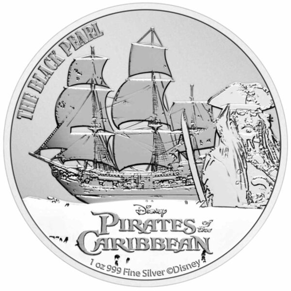 Piraci z Karaibów - Czarna Perła 1 uncja Srebra 2021