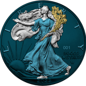 Amerykański Orzeł Space Metals III 1 uncja Srebra 2022