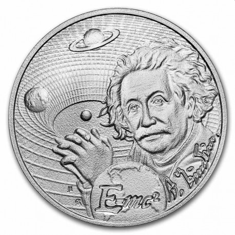 Icons Of Inspiration - Albert Einstein 1 uncja srebra 2022