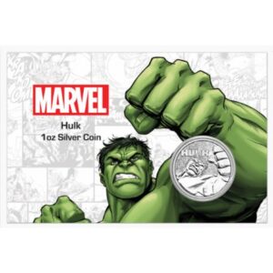Hulk Marvel 1 uncja srebra 2019 Blister