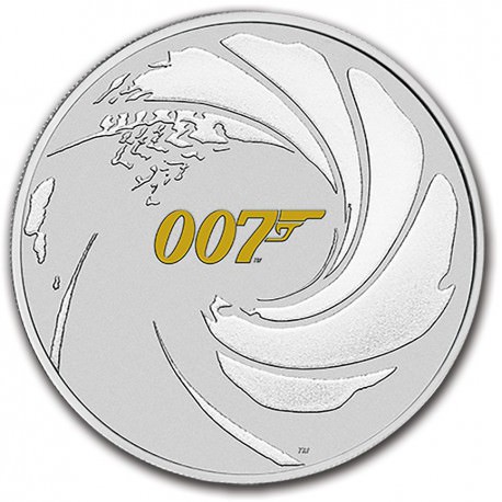 James Bond 007 1 uncja srebra 2021