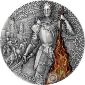 Joanna D'Arc Bohaterki 2 uncje srebra 2022