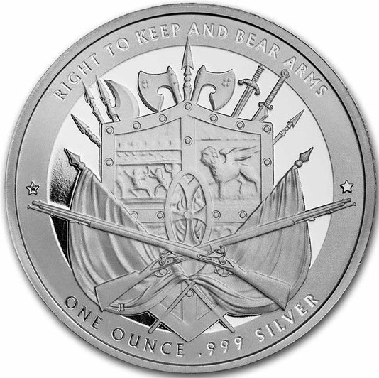 Marcus Cicero Founders Of Liberty 1 uncja srebra 2022 - obrazek 2