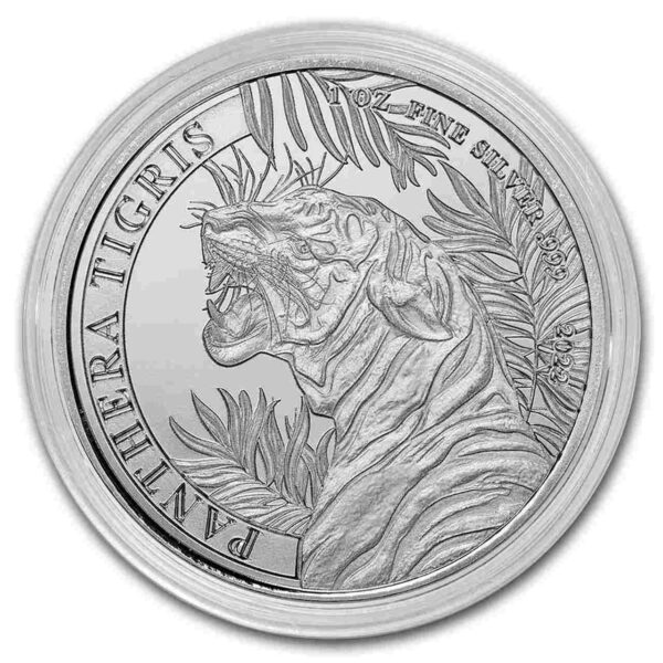 Panthera Tigris Laos - 1 uncja srebra 2022