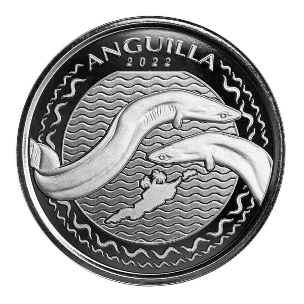 Anguilla Eel EC8 1 uncja Srebra 2022