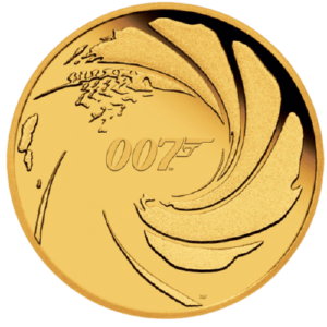 James Bond 007 1 uncja złota 2020