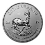 Krugerrand 50. rocznica 1 uncja Srebra 2017